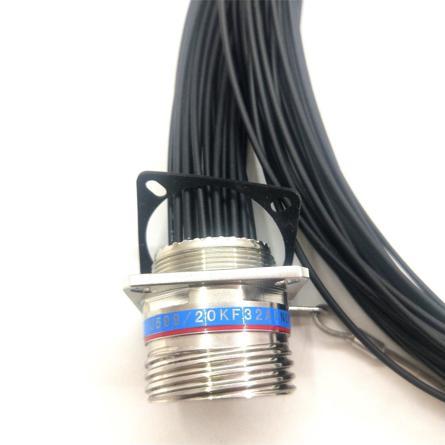 D38999GJ599/20KF32A1N Series Connectors Terminals Fiber Optic Cable Assembly