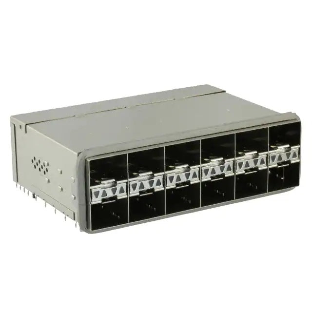 2198339-2 zSFP+ Cage 2x6 Port With Integrated Connector 32 Gb/s Included Lightpipe