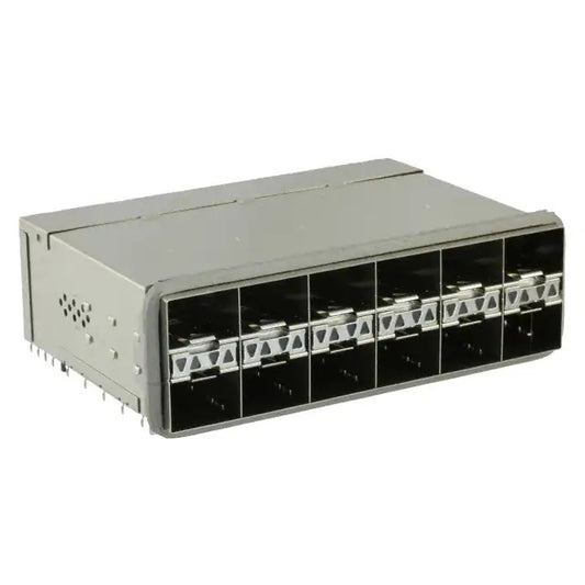 2198339-2 zSFP+ Cage 2x6 Port With Integrated Connector 32 Gb/s Included Lightpipe