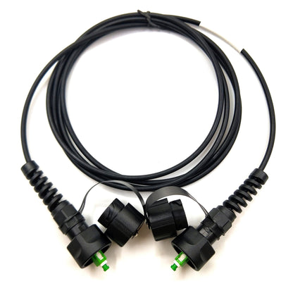 Full AXS FTTA IP67 Connector IP67 Outdoor Fullaxs-LC-10M-SM ODVA LC SC MPO OPTIC FIBER CABLE