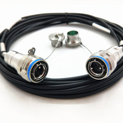 D38999A8/26KC04N ARINC801 Series 4cores IP67 Waterproof Connectors Fiber Optic Cable Assembly