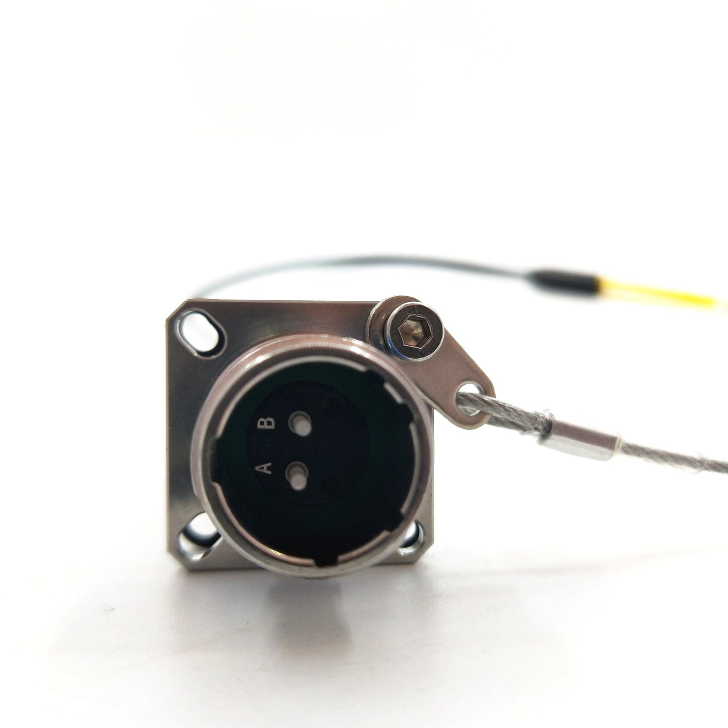 Outdoor Waterproof D38999 Arnica 801 2 Cores Socket with LC Optical Fiber Cable Connector