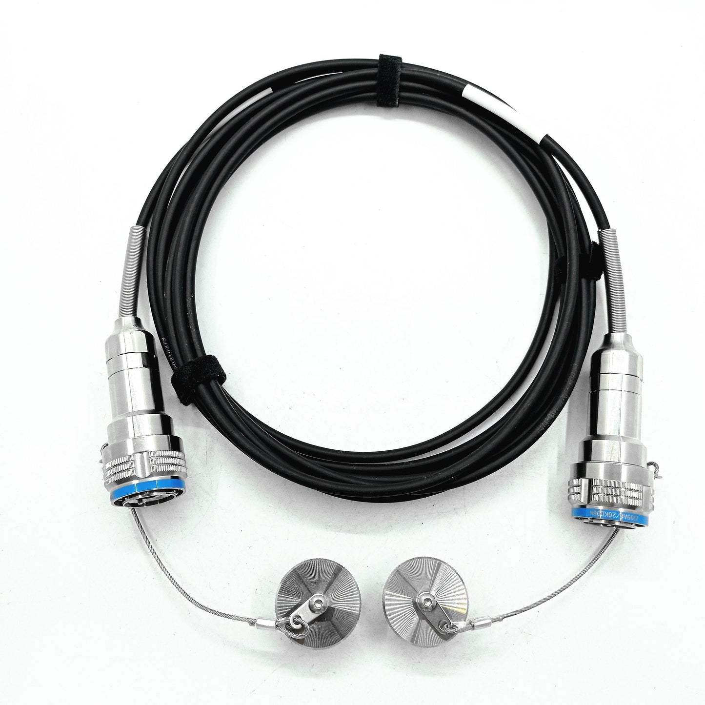 D38999A8/26KD06N ARINC801 Series 6pins IP67 Waterproof Connectors Fiber Optic Cable Assembly