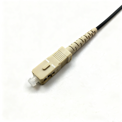 D38999 Series Standard Circular Connectors 1Cores Socket Fiber Optic Cable Assembly