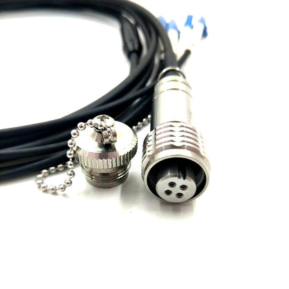 ODC Outdoor Waterproof Connector Fiber 2cores and 4cores Plug and Socket Optical Cable Assemblies