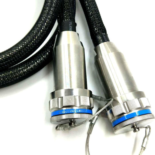 Outdoor Waterproof D38999 GYM31/KT4AN 96 Cores Plug Optical Fiber Connector