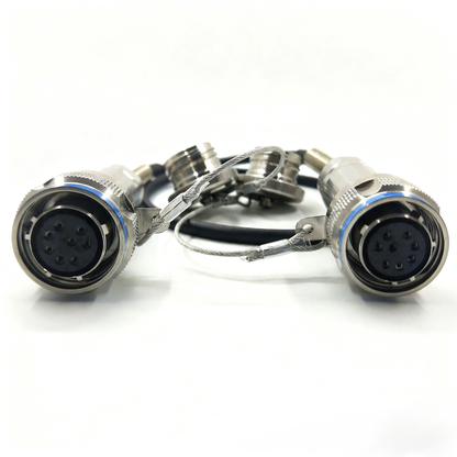 D38999 Series Standard Circular Connectors 8Cores Plug Fiber Optic Cable Assembly