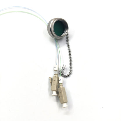 Outdoor Waterproof Fiber Cable Connector ODC 2 Cores Socket 0.9 Fiber Cable Patch Cord