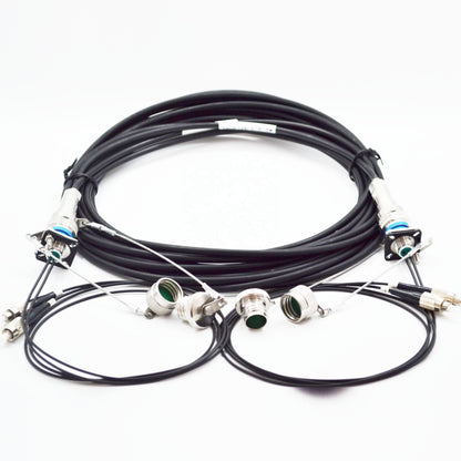 MIL-DTL-38999 D38999/26KB02B1N Series Standard Circular Connectors Plug Fiber Optic Cable Assembly