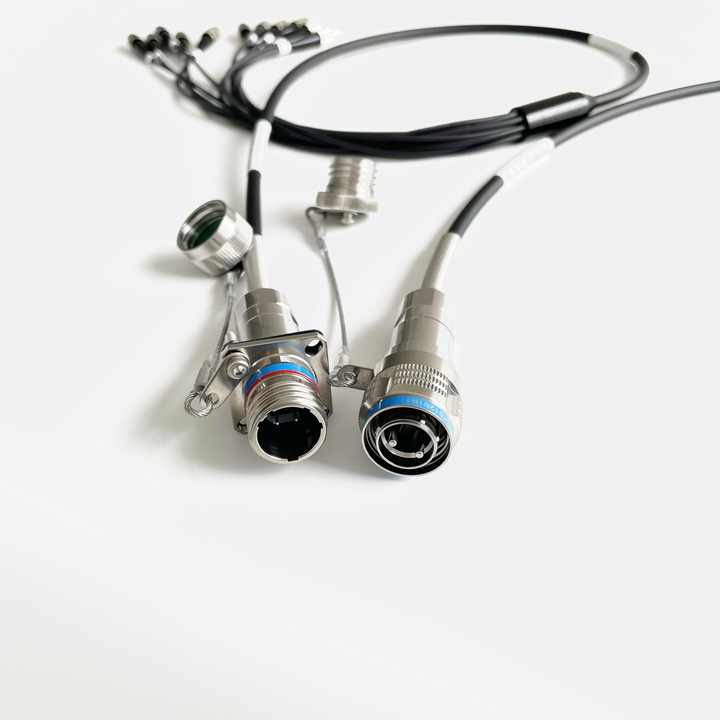 D38999 MT Series GYM15 Fiber Optic 11# 1MT 12Cores/24Cores/48cores Plug Connectors Cable Assembly