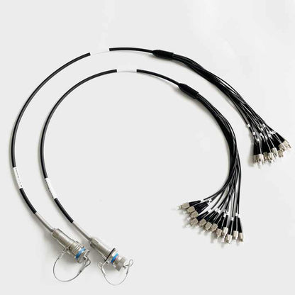 D38999 MT Series GYM15 Fiber Optic 11# 1MT 12Cores/24Cores/48cores Plug Connectors Cable Assembly
