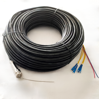 ZLC Fiber and Electrical Mixed Connectors ZLC2G4D IP68 Waterproof Optical Fiber Connector