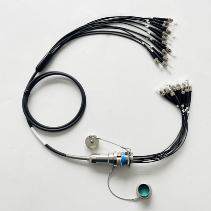 D38999/26KD12B1N GJB599 /20KD12A1N Series IP67 Waterproof Connectors Fiber Optic Cable Assembly