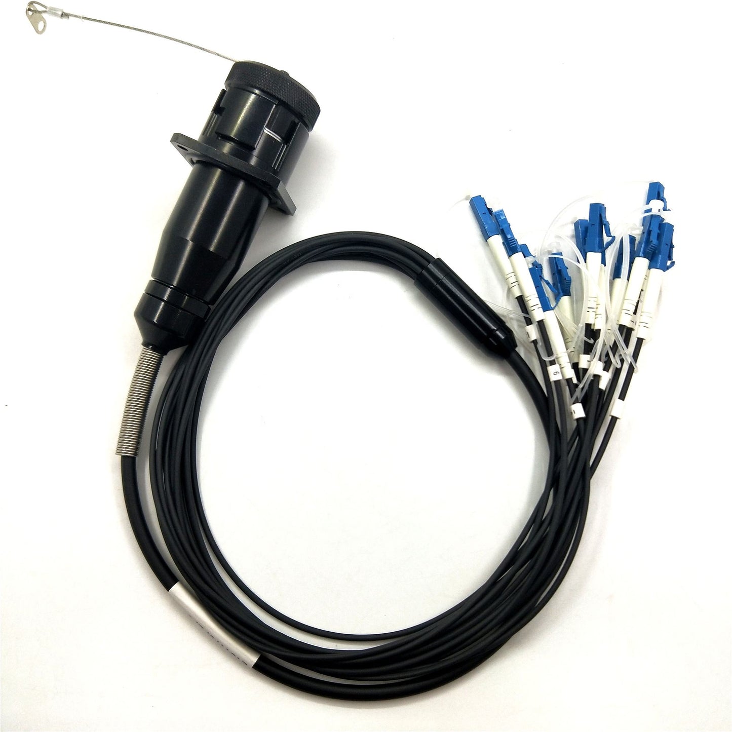 Outdoor Waterproof Fiber Cable Connector YZC 12 Cores Socket Assemblies