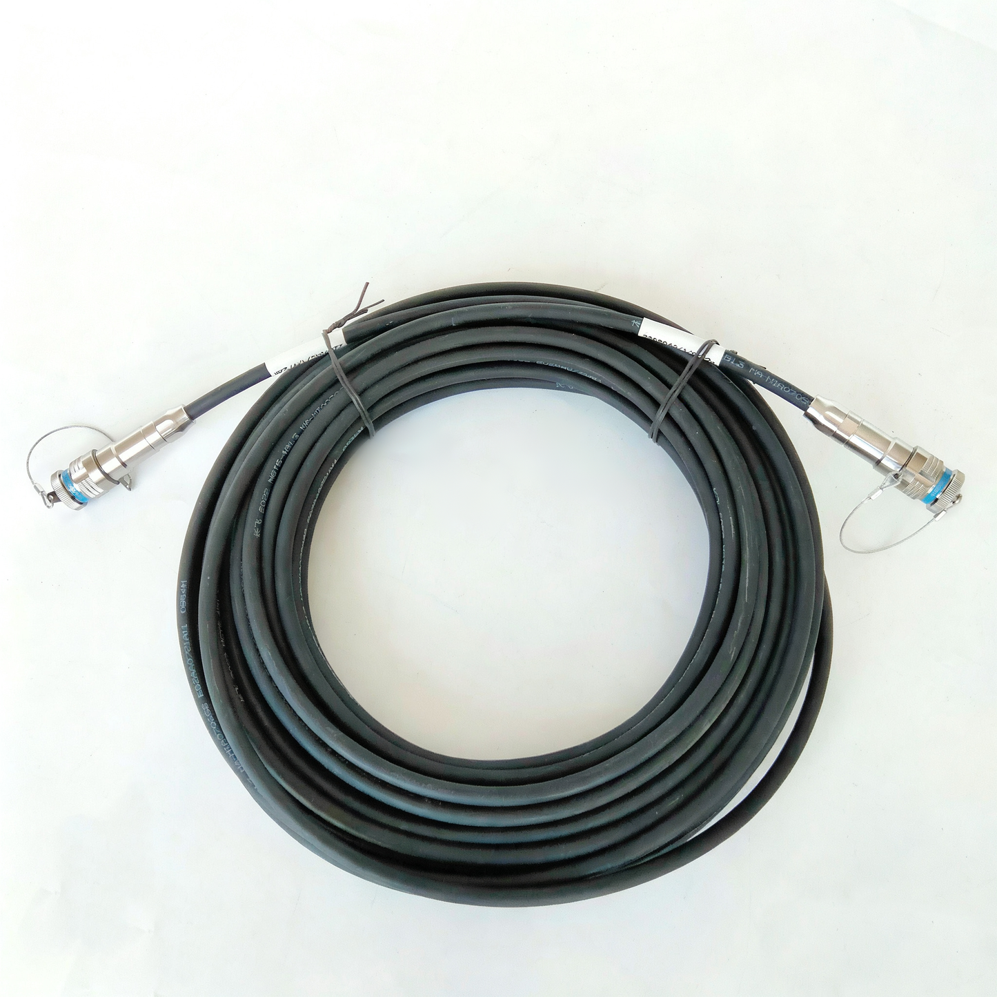 D38999 Series Standard Circular Connector 4Cores Plug and Socket J599/26KC04B1N Fiber Optic Cable Assembly