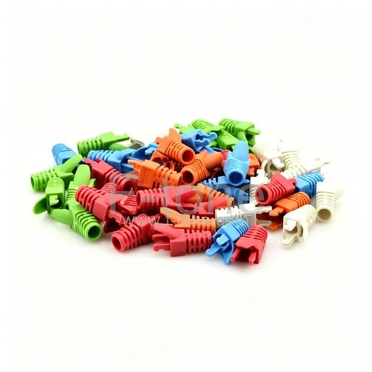 Cat6/Cat6a RJ45 Tool-Free Modular Plugs, Shielded Network Connectors 10pcs/Pack