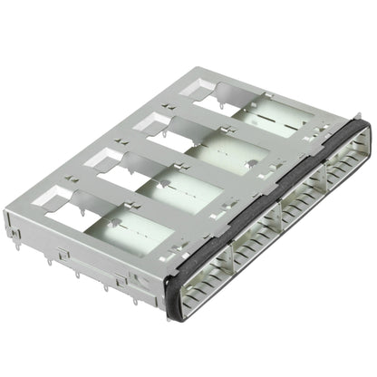 2170288-1 TE QSFP Cage 1 x 4 Port Press-Fit Through Hole