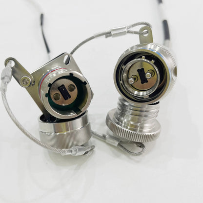 D38999 MT Series GYM18 Fiber Optic 13# 1MT 12cores Plug and SOCKET Connectors Cable Assembly