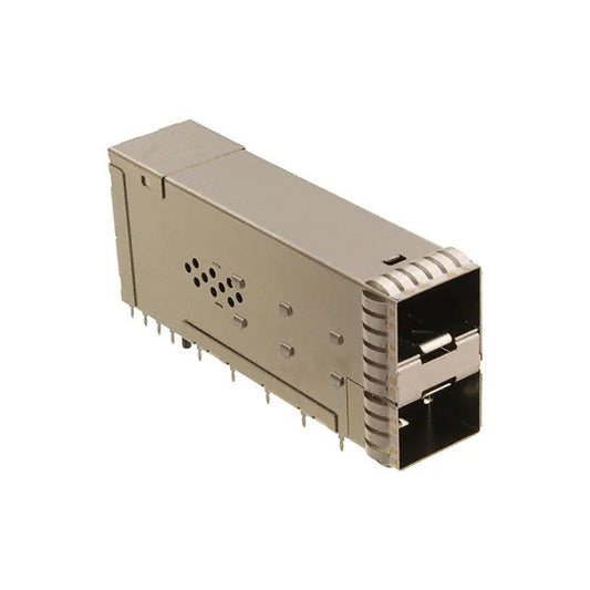 2349202-7 zSFP+ Cage 2x1 Port With Connector 56 Gb/s Integrated Lightpipes