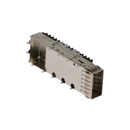 TE 2170704-1 Compatible QSFP28 1×1 Cage Assembly with Internal/External EMI Springs