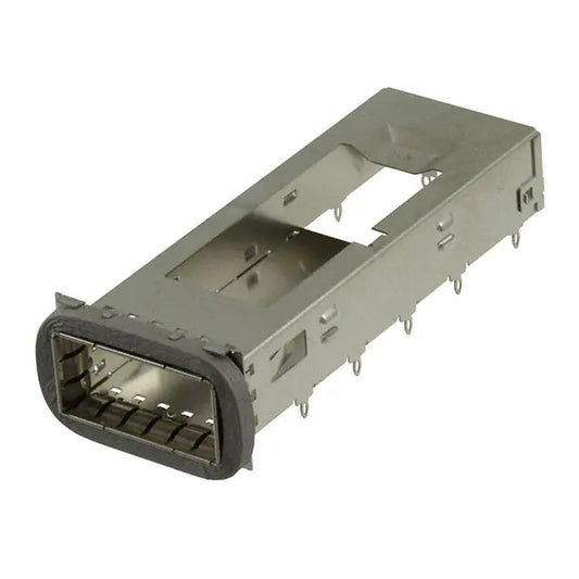 2170752-1 TE ZQSFP+ Cage Assembly With Heat Sink 1 Port 28 Gb/s