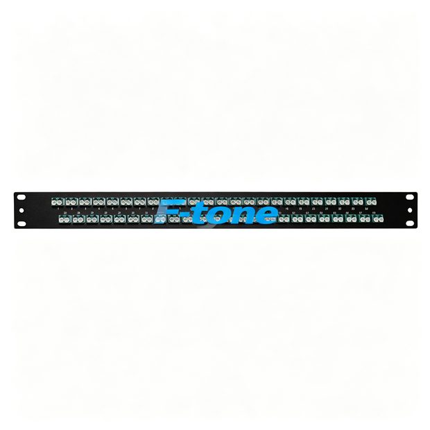 96 Fibers SC 6U Rack Mount Optic Distribution Frame with pigtails and adapters FT-ODF-B-96