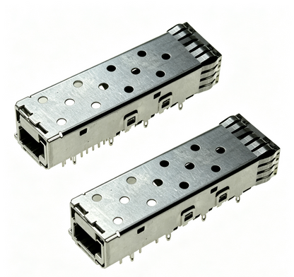 2007215-1 SFP+ Cage Press-Fit Through Hole 16 Gb/s