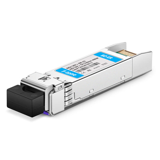 Cisco SFP-10G-BX40D-I Compatible 10GBASE-BX40-D BiDi SFP+ 1330nm-TX/1270nm-RX 40km DDM LC SMF Industrial Transceiver