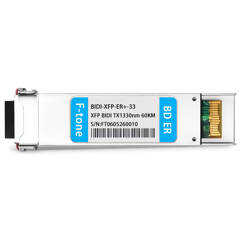 Cisco XFP-10G-BX60D-I Compatible 10GBASE-BX BiDi XFP 1330nm-TX/1270nm-RX 60km Transceiver Module