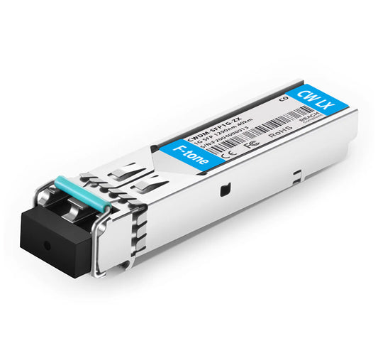 Module émetteur-récepteur SFP 1270-1610 nm 80 km DOM Duplex LC SMF 1000BASE CWDM compatible générique