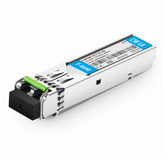 Module émetteur-récepteur SFP 1270-1610 nm 80 km DOM Duplex LC SMF 1000BASE CWDM compatible générique