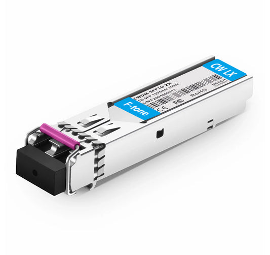 Module émetteur-récepteur SFP 1270-1610 nm 80 km DOM Duplex LC SMF 1000BASE CWDM compatible générique