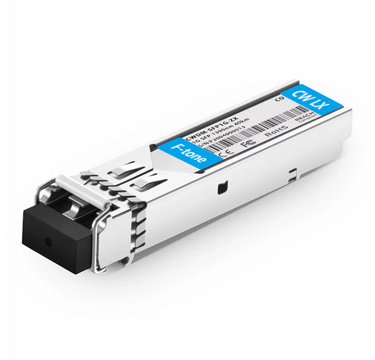 Module émetteur-récepteur SFP 1270-1610 nm 80 km DOM Duplex LC SMF 1000BASE CWDM compatible générique