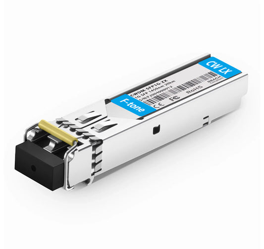 Module émetteur-récepteur SFP 1270-1610 nm 80 km DOM Duplex LC SMF 1000BASE CWDM compatible générique