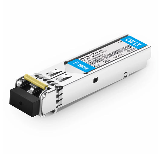 Module émetteur-récepteur SFP 1270-1610 nm 80 km DOM Duplex LC SMF 1000BASE CWDM compatible générique