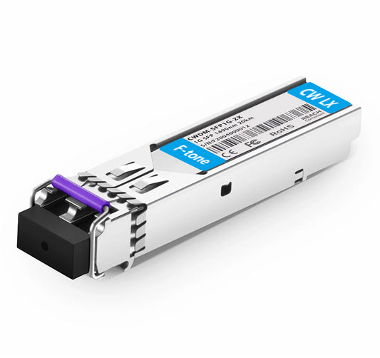 Module émetteur-récepteur SFP 1270-1610 nm 80 km DOM Duplex LC SMF 1000BASE CWDM compatible générique