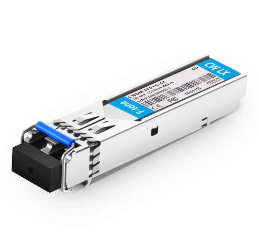 Module émetteur-récepteur SFP 1270-1610 nm 80 km DOM Duplex LC SMF 1000BASE CWDM compatible générique