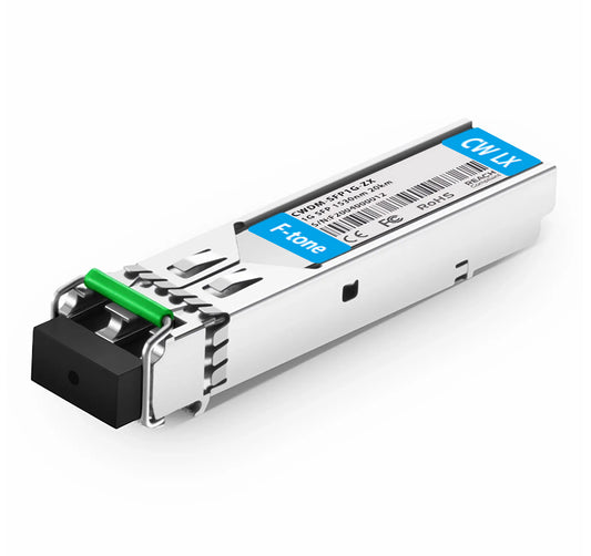 Module émetteur-récepteur SFP 1270-1610 nm 80 km DOM Duplex LC SMF 1000BASE CWDM compatible générique
