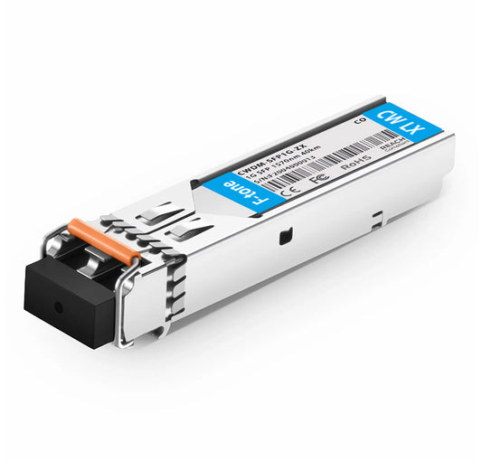 Module émetteur-récepteur SFP 1270-1610 nm 80 km DOM Duplex LC SMF 1000BASE CWDM compatible générique