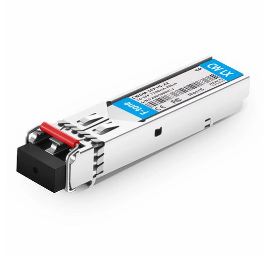Module émetteur-récepteur SFP 1270-1610 nm 80 km DOM Duplex LC SMF 1000BASE CWDM compatible générique