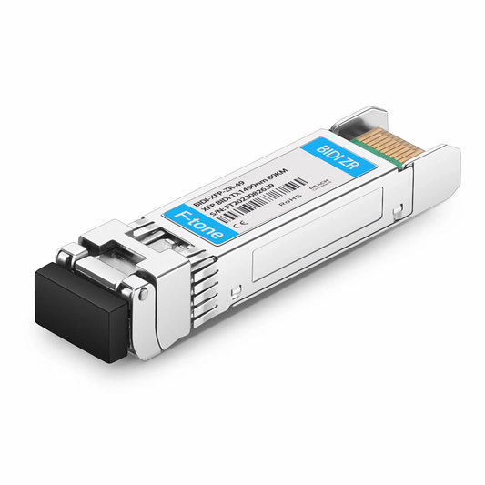 Cisco XFP-10G-BX80U-I Compatible 10GBASE-BX BiDi XFP 1490nm-TX/1550nm-RX 80km Transceiver Module