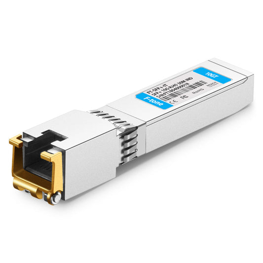 Generic SFP-10G-T-I Compatible 10GBASE-T SFP+ Copper RJ-45 30m Industrial Transceiver Module for Cat6a/Cat7 Cable