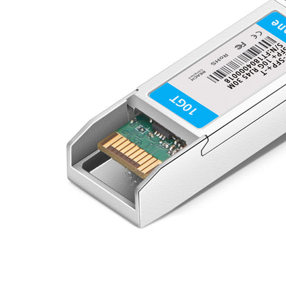 Generic Compatible 10GBASE-T SFP+ Copper RJ-45 30m Transceiver Module for Cat6a/Cat7 Cable