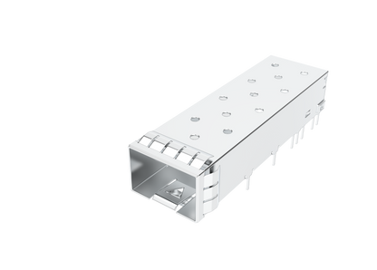 FT11BCS2000 SFP+ 1X1 Cage With Grounding Pin EMI Spring Finger