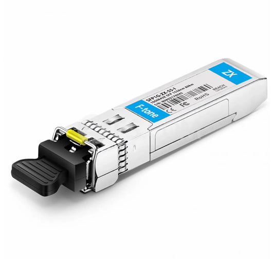Cisco GLC-ZX-SM-RGD Compatible 1000BASE-ZX SFP 1550nm 80km Duplex LC/UPC SMF Transceiver Module (Industrial)