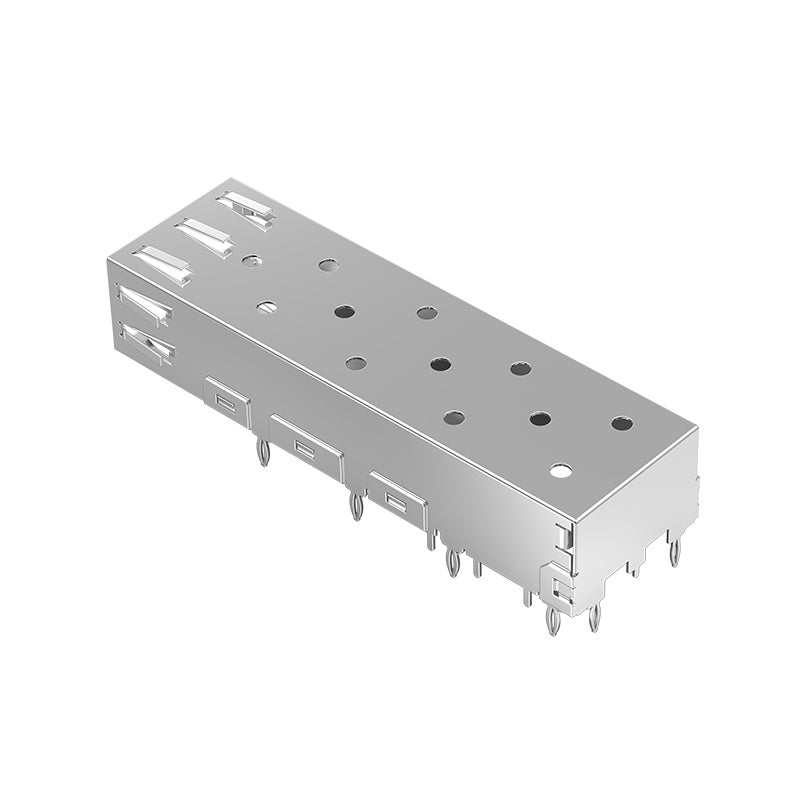 F-tone FT11AC01000 SFP 1x1 Cage With EMI Spring Finger