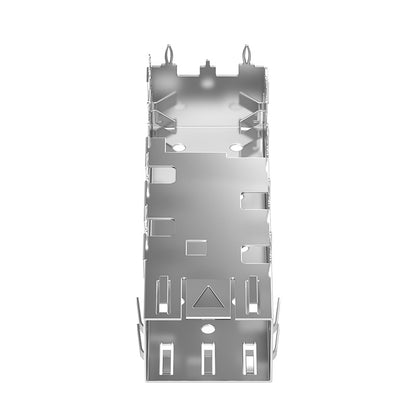 F-tone FT11AC01000 SFP 1x1 Cage With EMI Spring Finger