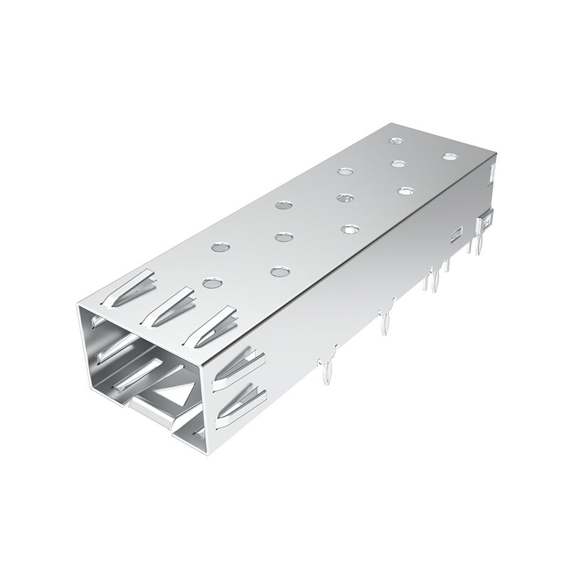 F-tone FT11AC02001 1x1 Port SFP Cage Through Hole Without Light Pipe