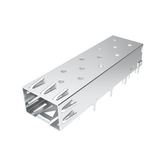 F-tone FT11AC02001 1x1 Port SFP Cage Through Hole Without Light Pipe