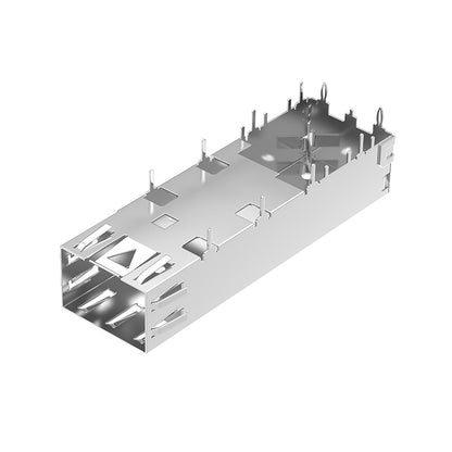 F-tone FT11ACS1000 1x1 Port SFP Cage Solder With EMI Spring Finger